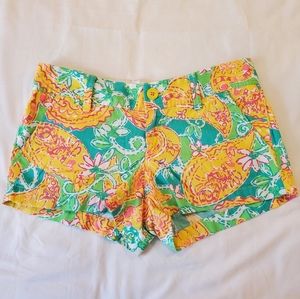Lilly Pulitzer The Walsh Short Pop Goes The Lemur Size‎ 2 Style #92925